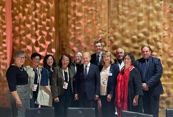 DKHV e.V.: Bürgerdelegation NRW mit Bundeskanzler Olaf Scholz